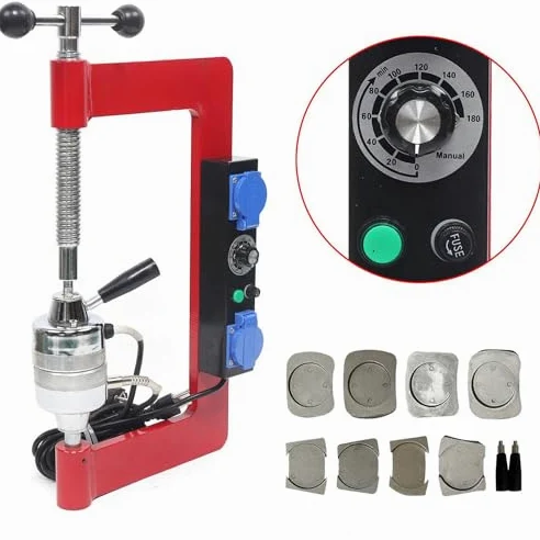 Máquina de vulcanización de neumáticos para reparación de automóviles, vulcanizador puntual, altura ajustable, solución eficiente de neumáticos