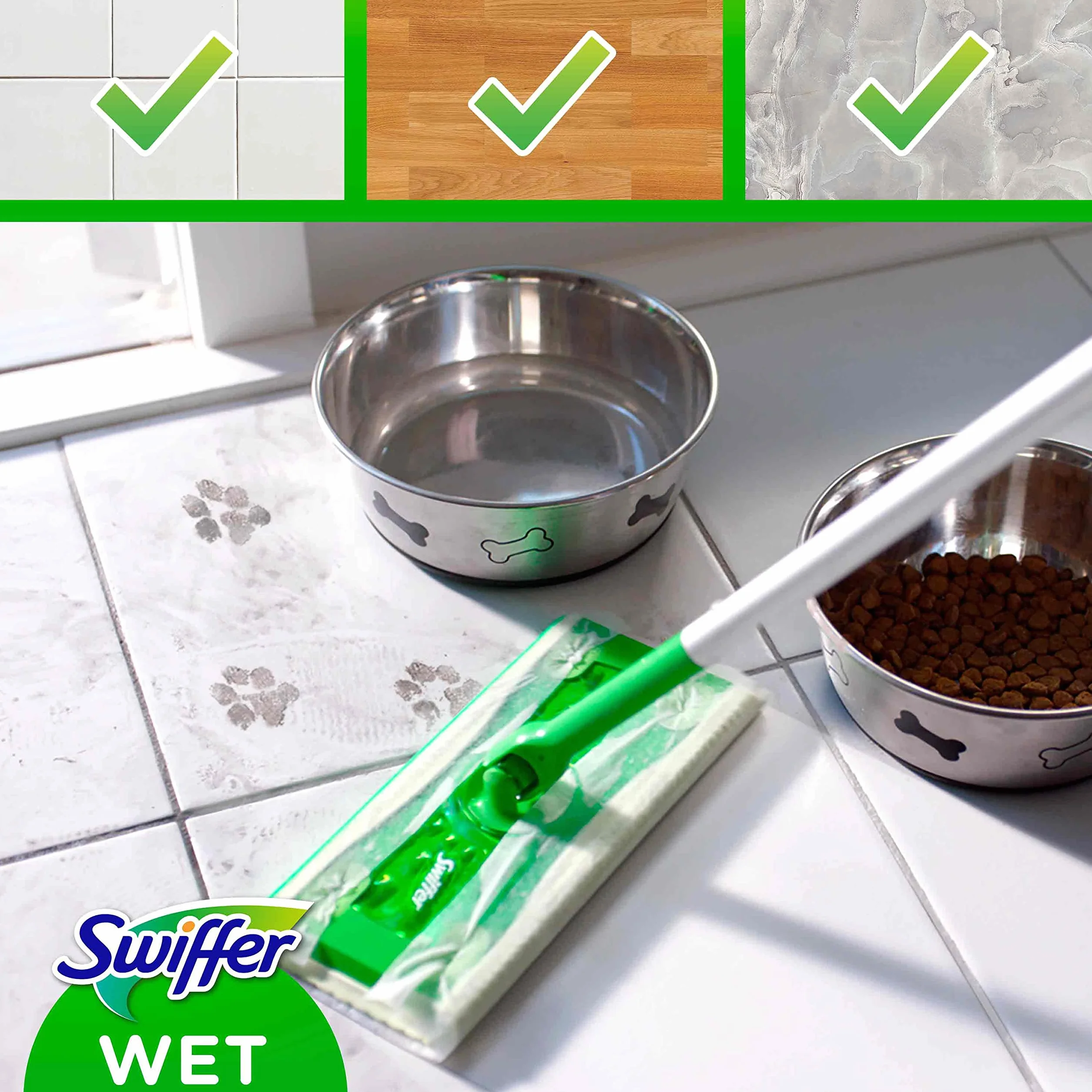 Swiffer WIP antibacterial Húmedo de piso 10er