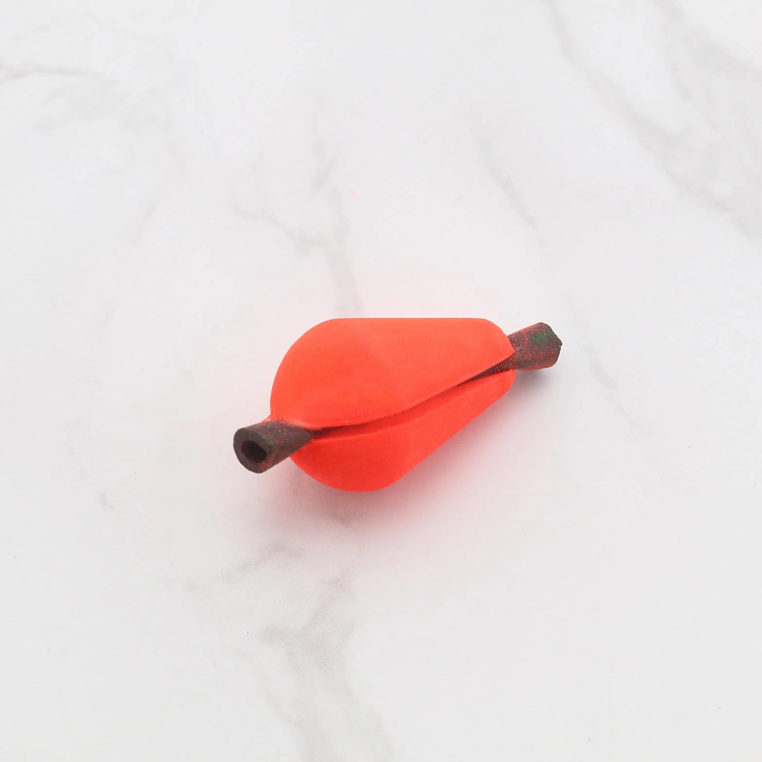 Create idea 20 Piezas Flotador de Espuma para Pesca con Mosca Indicador de Huelga Indicador de Gota de Agua Accesorio Fluorescente Amarillo Y Naranja Y Rojo