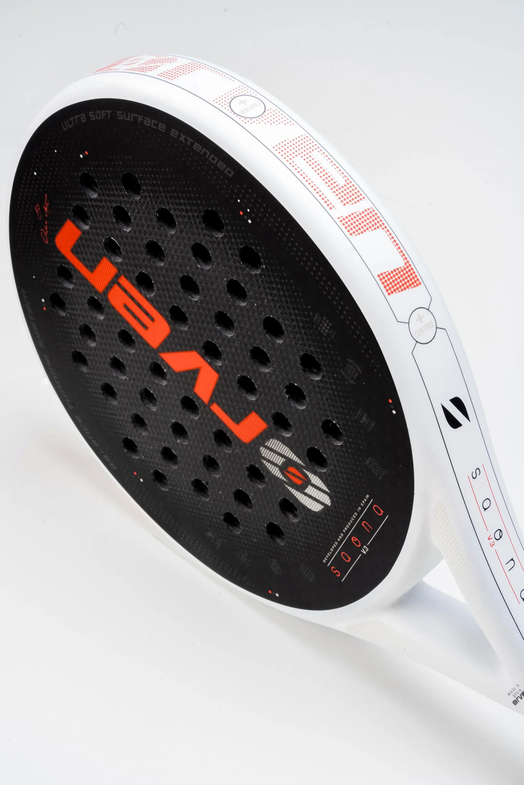 Advanced Series - Pala de Pádel Profesional - 100% Fabricada en España - Raqueta de Padel Hombre y Mujer con Bolsa Incluída