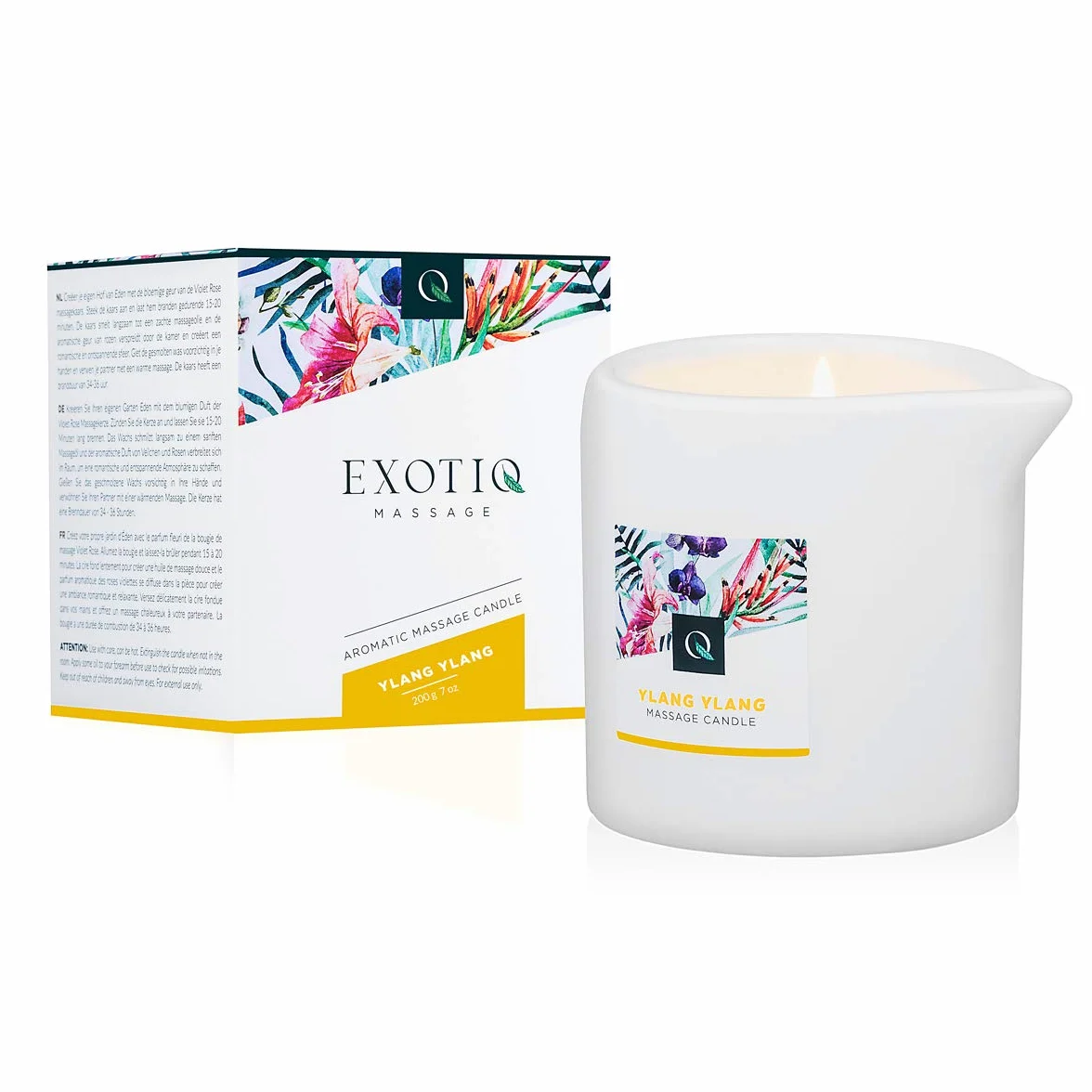 Ylang Ylang Masaje de Vela Exotiq Massage Candle 200 ml