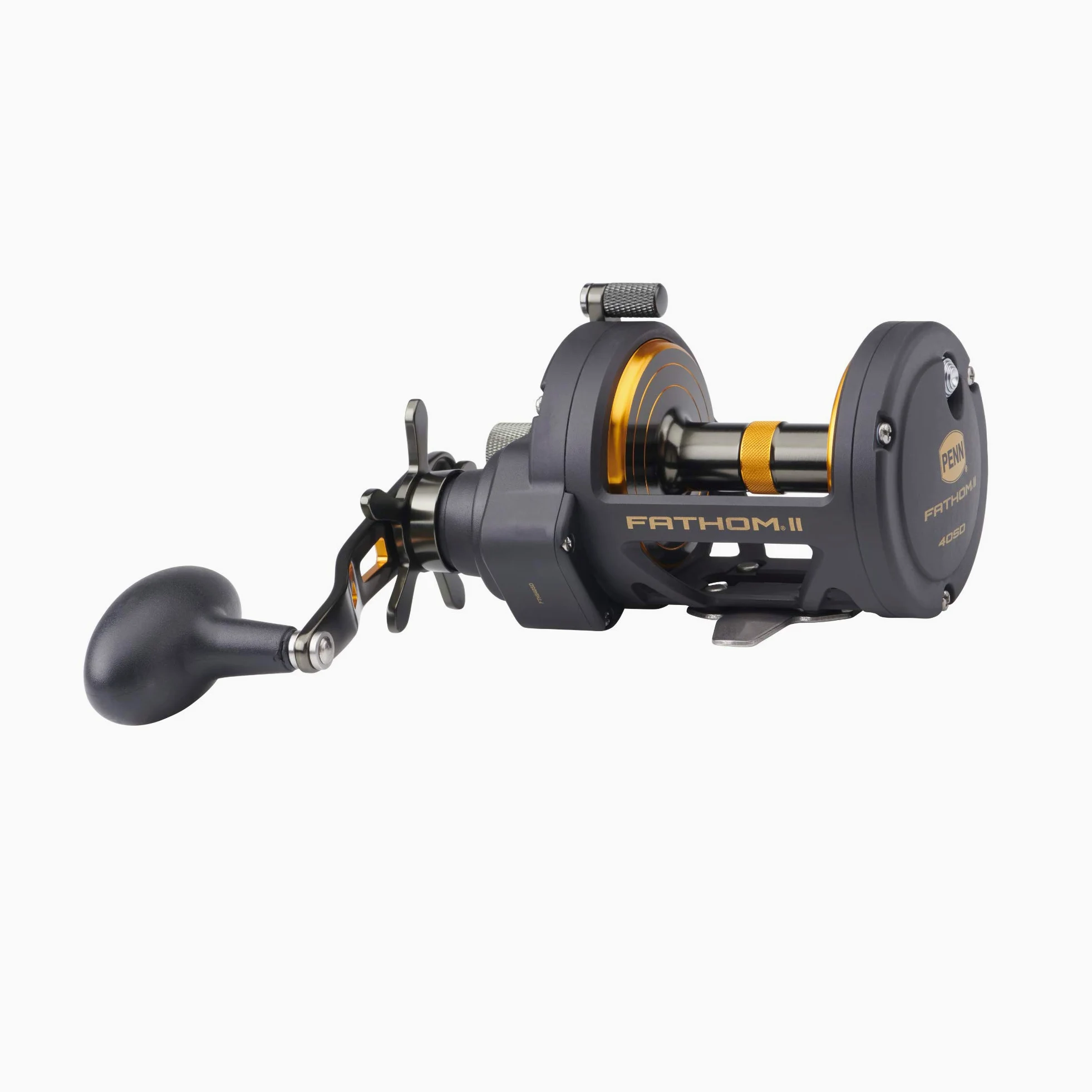 PENN Fathom II Star Drag Multiplicador Carrete – Carrete de Pesca de Agua Salada para Barco, Pesca en Tierra y Kayak