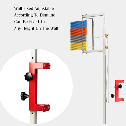 Probador de salto vertical ajustable para entrenamiento y medición, herramienta de altura de salto para atletas y adolescentes