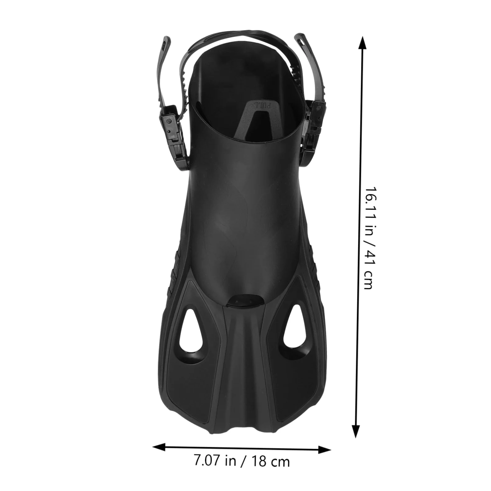 Happyyami Aletas para Nadar Aletas de Natacion para Hombre Aletas Cortas tamaño Viaje Aletas Aletas natación Nadadores Aleta de Buceo Aletas de Snorkel para Adultos Caucho Blue