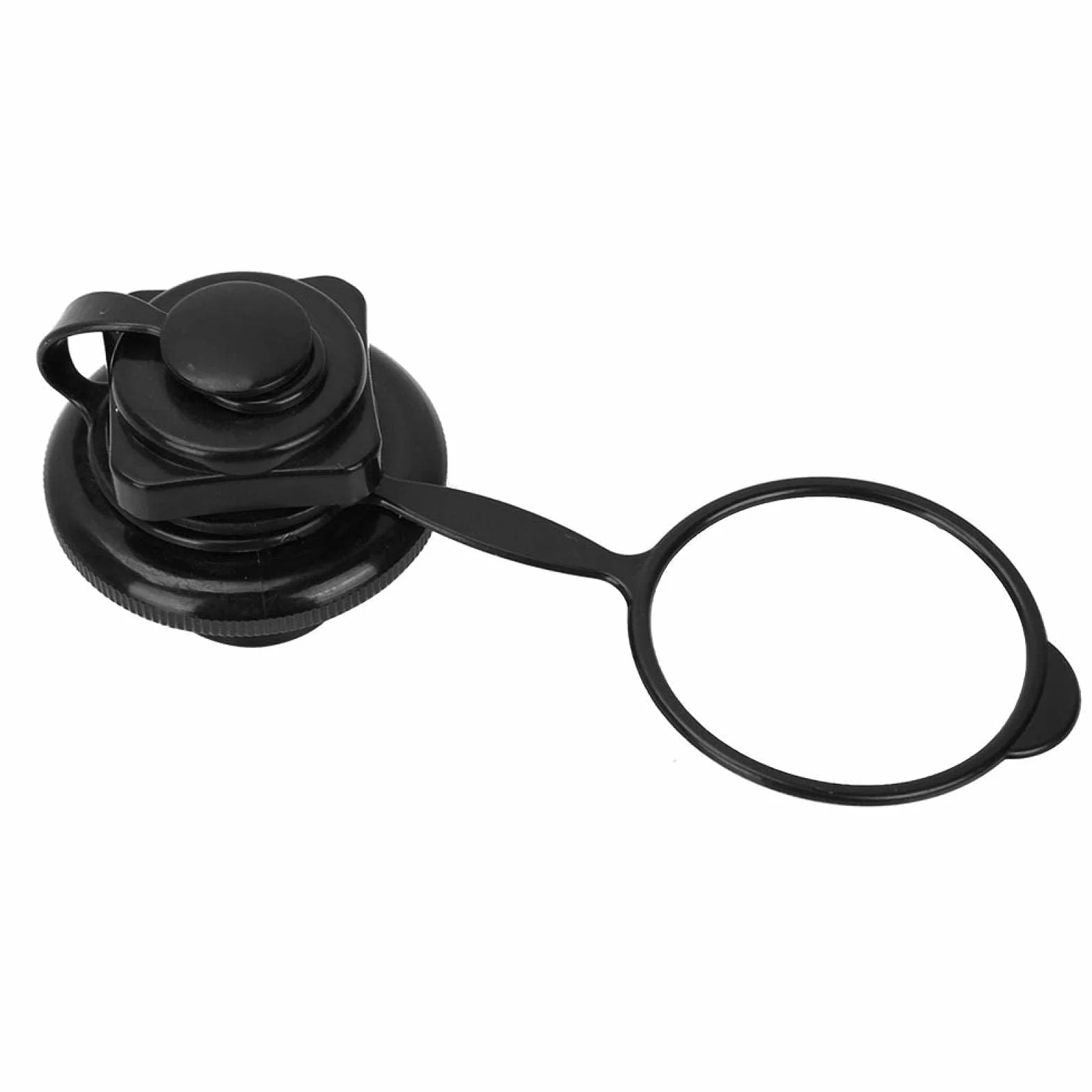Vbest Life 23.9mm Inflable Barco de Pesca de la válvula de Aire, de plástico Negro Inflable Barco de Pesca de la válvula de Aire, Piezas de Repuesto para los Accesorios del Barco de Pesca