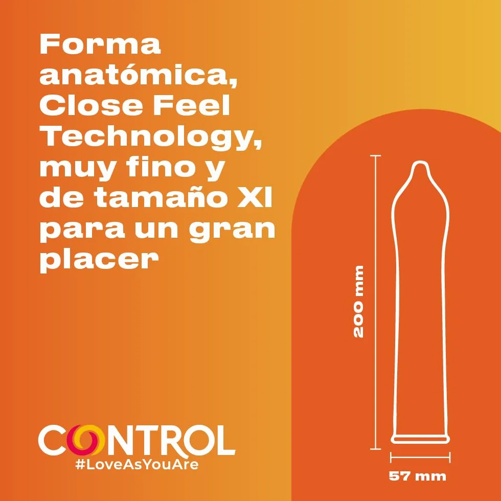Control Preservativos Finissimo Original Caja Pack Ahorro 24 Condones Súper Finos Extra Sensibilidad Lubricados