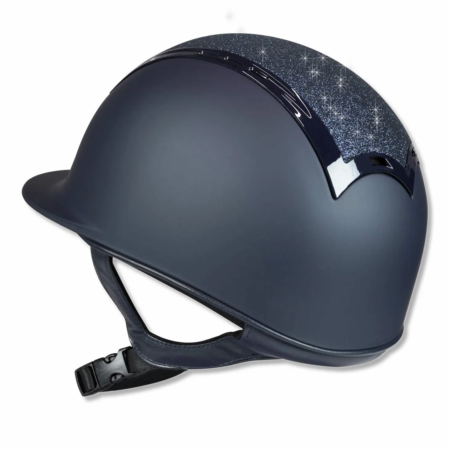 Horses Casco de equitación ejecutivo (azul, 59 cm)