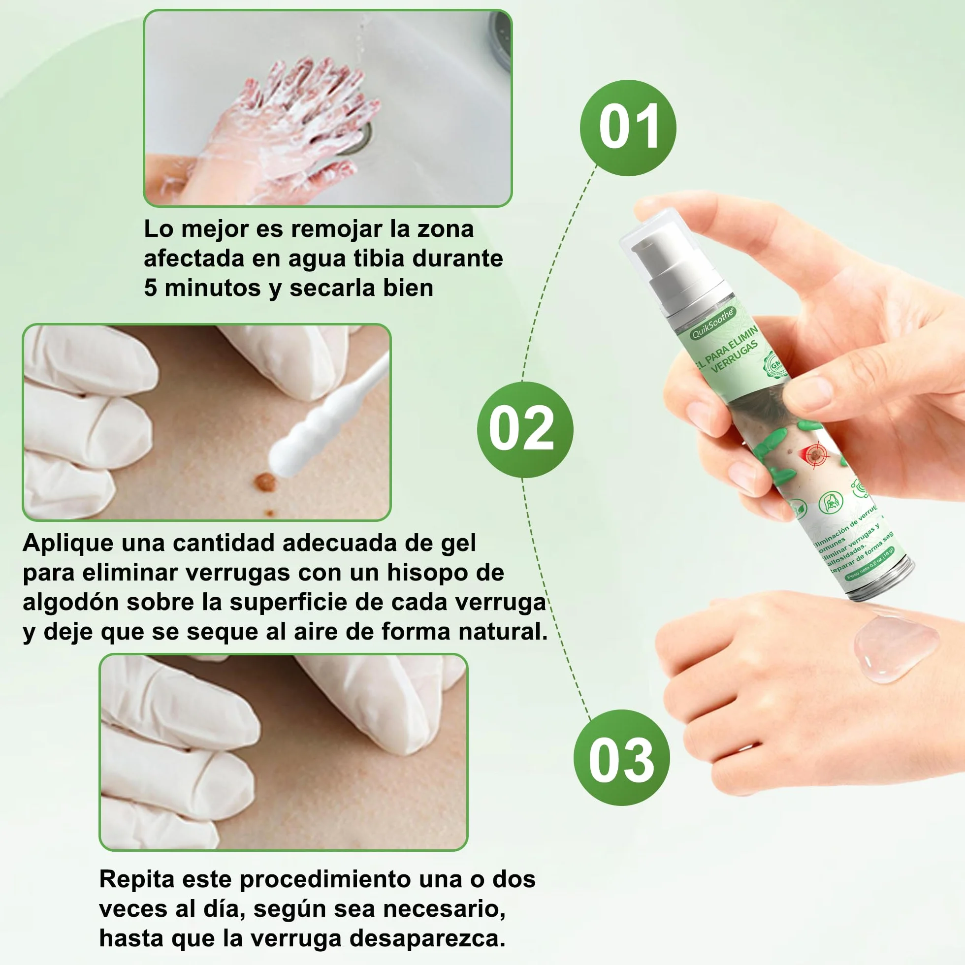 Gel Quita Verrugas