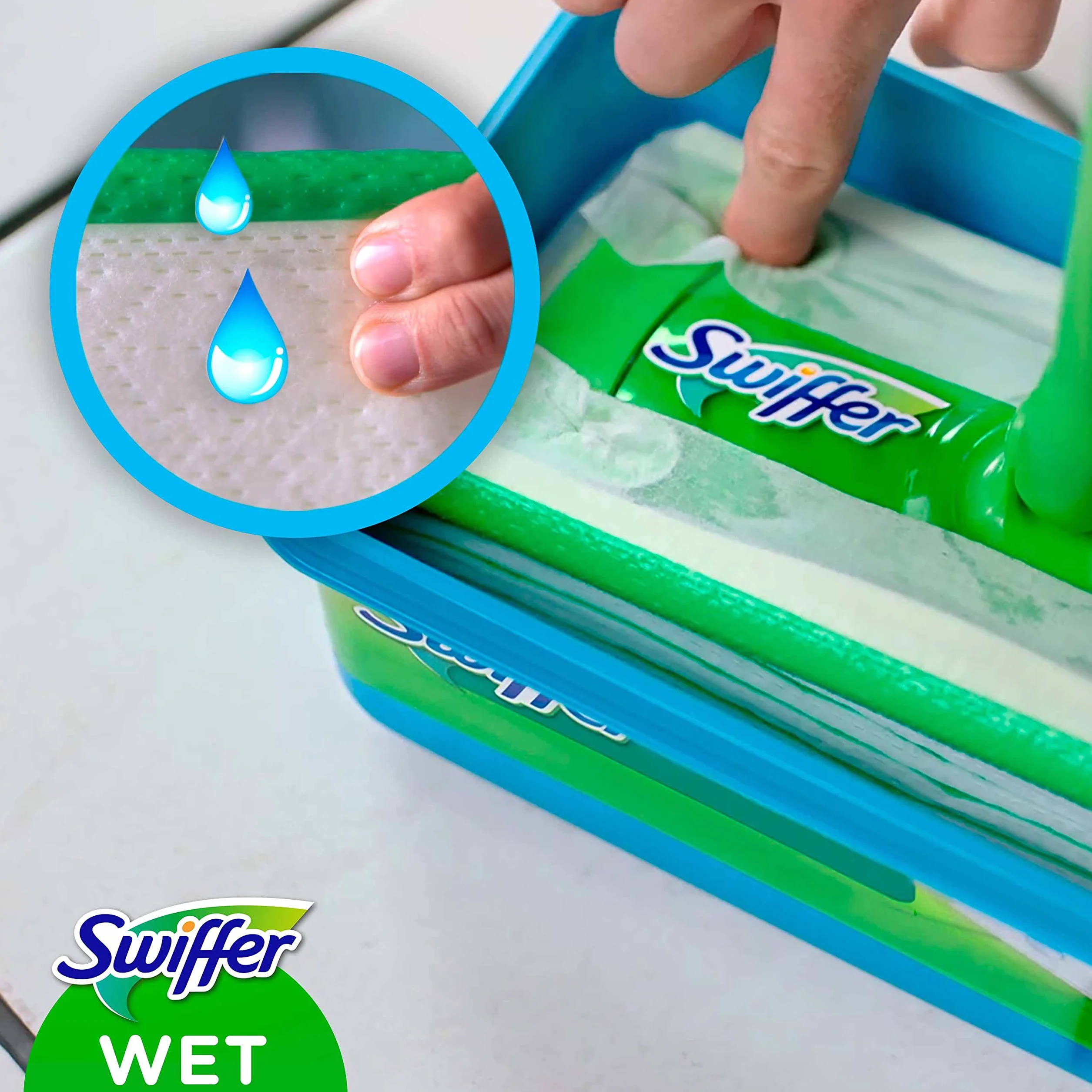 Swiffer WIP antibacterial Húmedo de piso 10er