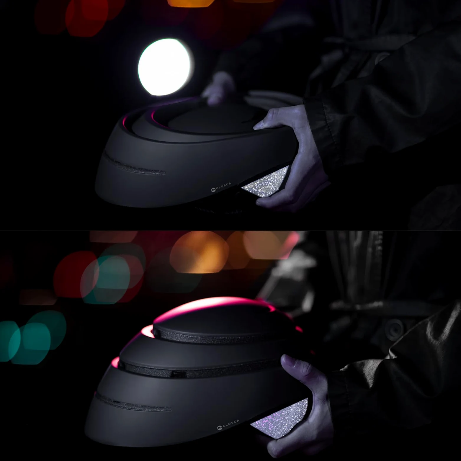 CLOSCA Casco Plegable para Bicicleta y Patinete eléctrico. Casco Homologado | Casco de bici para adulto. Casco certificado para bici y patinete eléctrico. Casco urbano ideal para moverse por la ciudad.