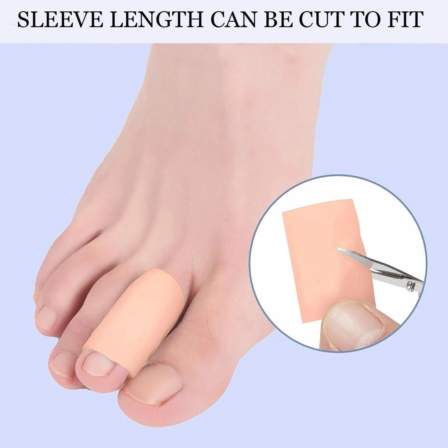 Protector Dedos Pie Silicona 30 Piezas Separadores Dedos Superpuestos Callos Durezas Ampollas