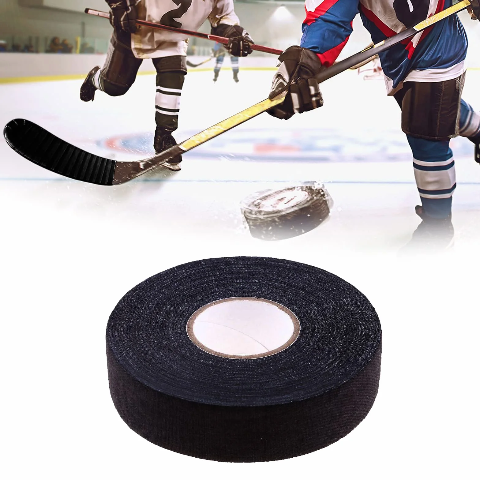 Cinta de Hockey, Cinta de Raqueta Antideslizante, Cinta Antideslizante para Palo de Hockey, Rollos Cinta de Hockey Autoadhesivas, Cinta Hockey Antideslizante Agarre Grip