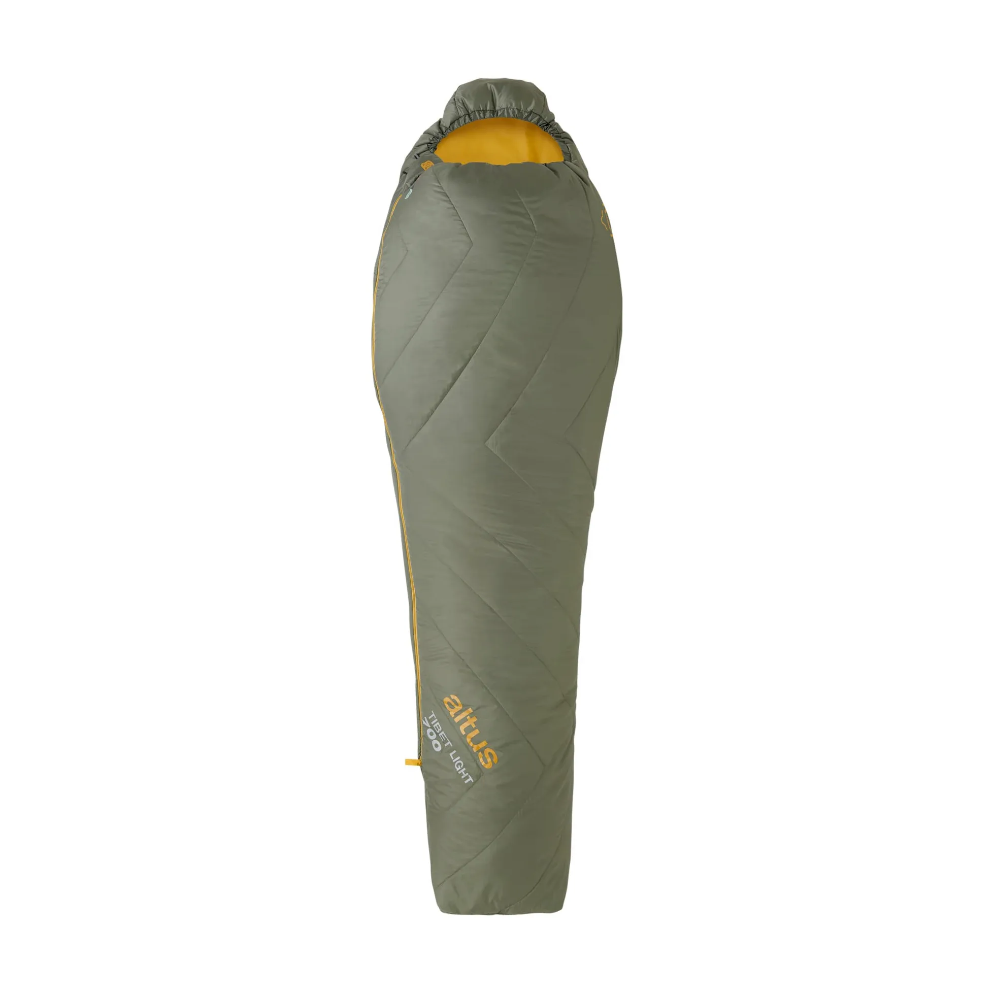 Tibet Light 700 H30 | Temperatura -2ºC a +14ºC | Saco de Dormir | Laurel | Forma de Momia | Fibra | Montaña | Camping | Excursiones | Adultos | Unisex | para Hombre y Mujer