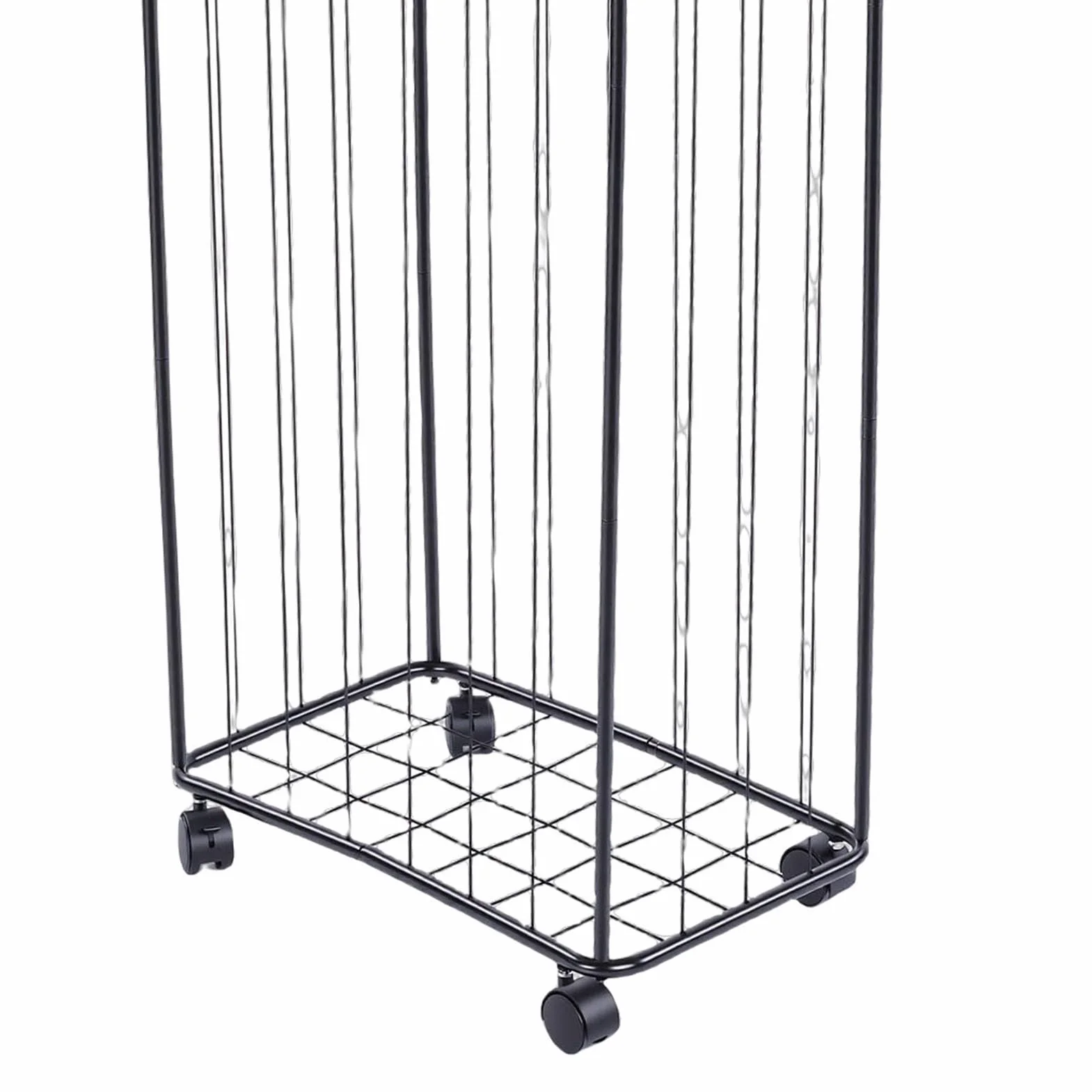 Estante de Almacenamiento de Bolas de Gran Capacidad, Soporte Deportivo con Ruedas de Acero al Carbono para Baloncesto y Fútbol