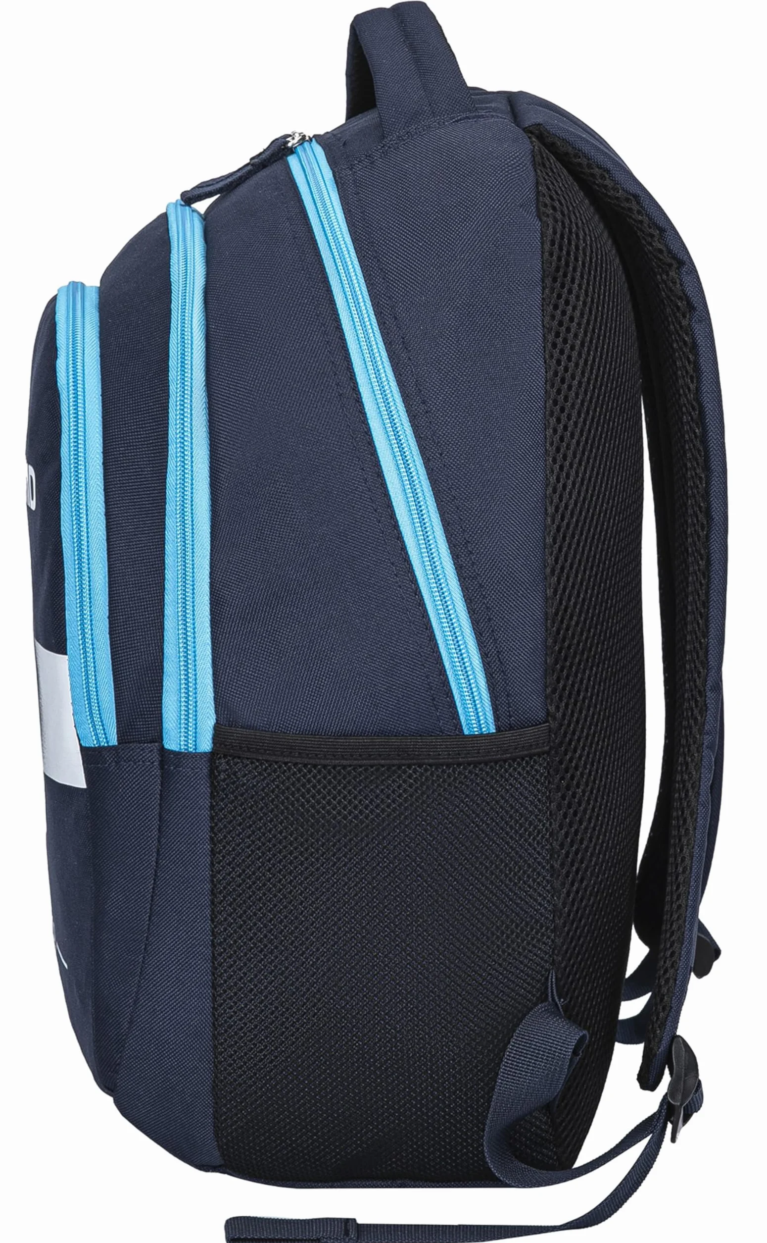 Real Madrid - Mochila escolar 3 compartimentos Real - Colección oficial