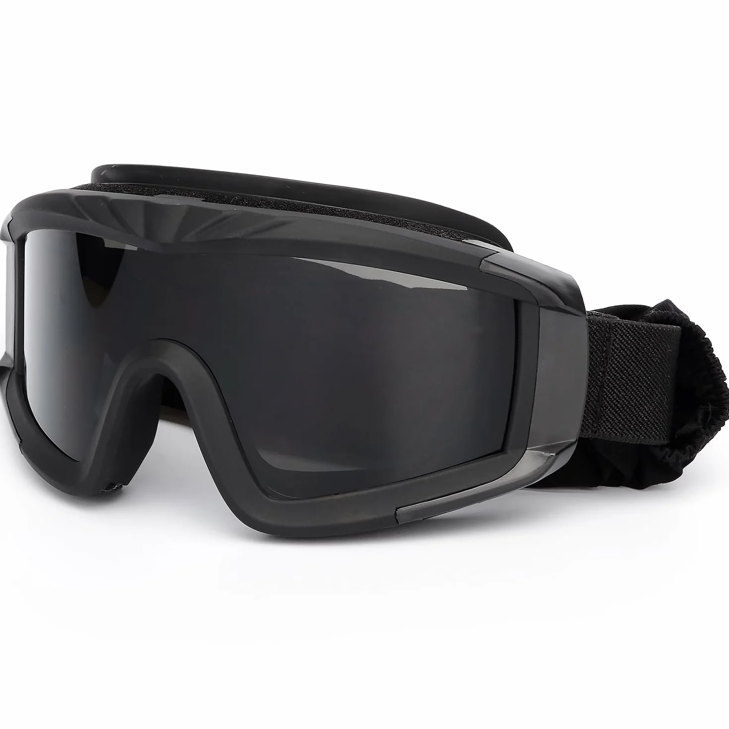 SPOSUNE Gafas tácticas airsoft 3 lentes intercambiables protección UV400 resistencia impacto tiro