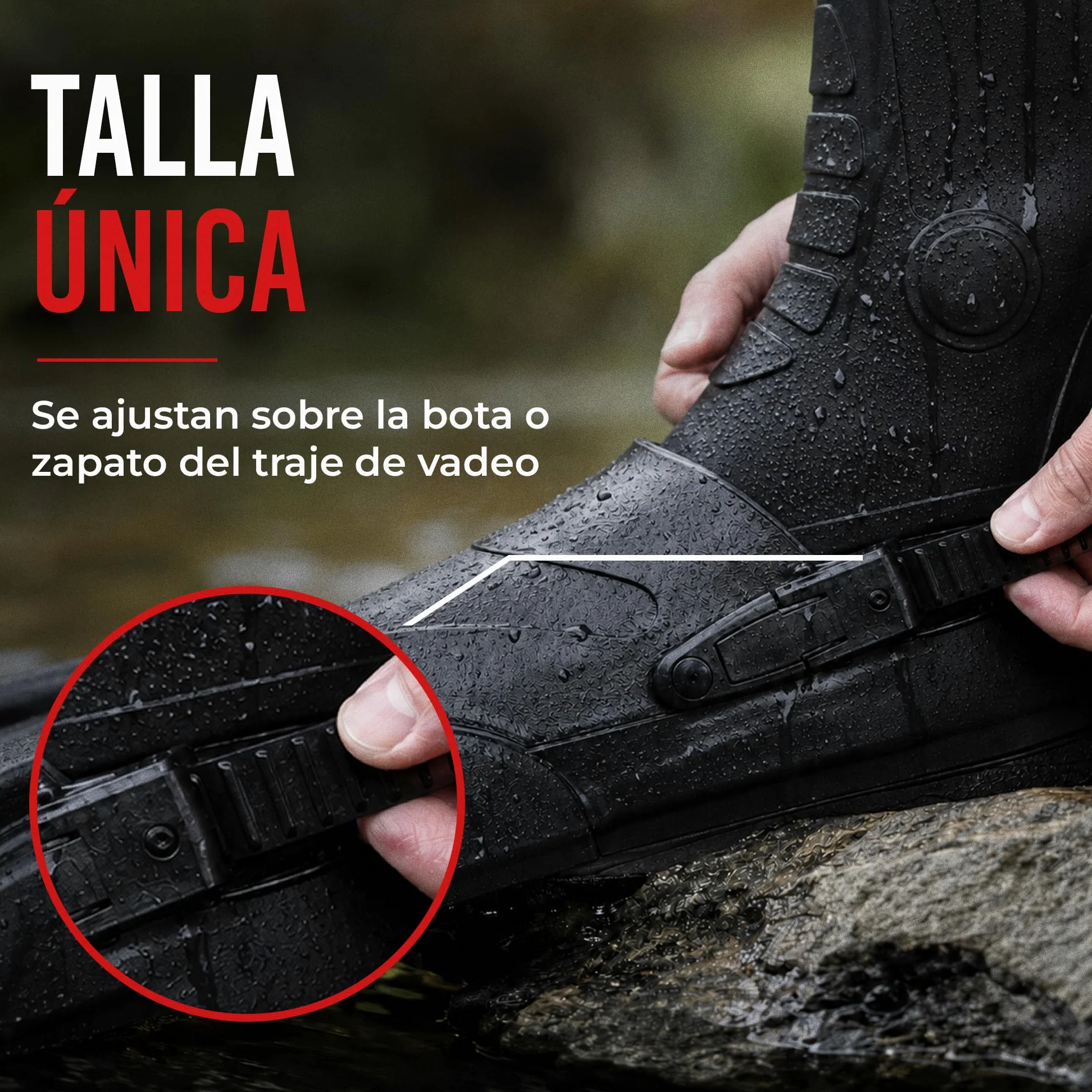 Ultimate Bellyboat Aletas - Talla Universal - Aletas para Pato De Pesca
