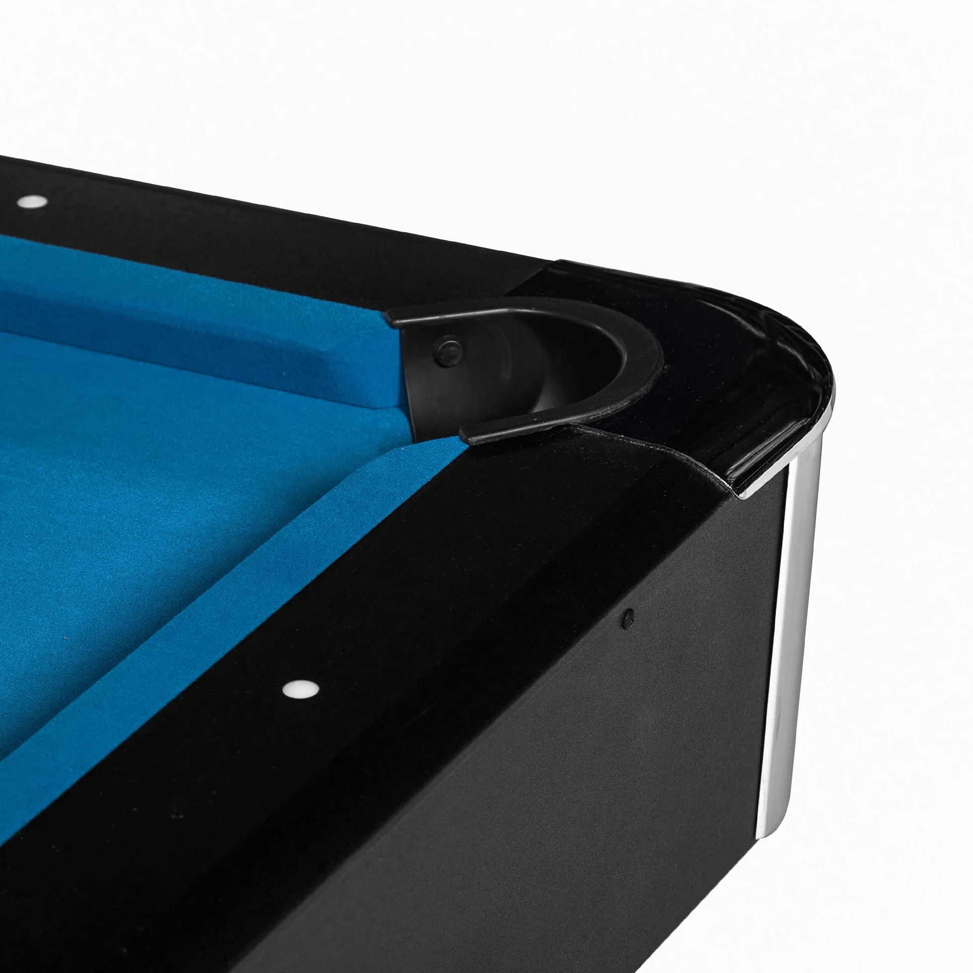 Mesa de Billar 8ft BuckShot Manhattan (244x132cm) - Billar Americano - Pool 8 ft - 130kg - Retorno de Bolos Automático - Accesorios Incluidos