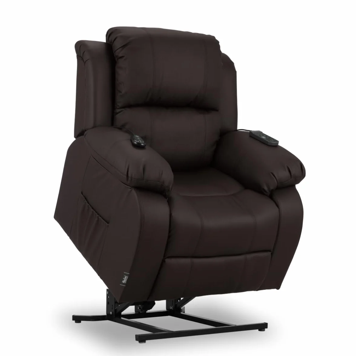 Sillón Relax Reclinable Eléctrico Trevi Choco 160º 10 Programas Calor Lumbar Masaje 4 Zonas Eco Piel PU