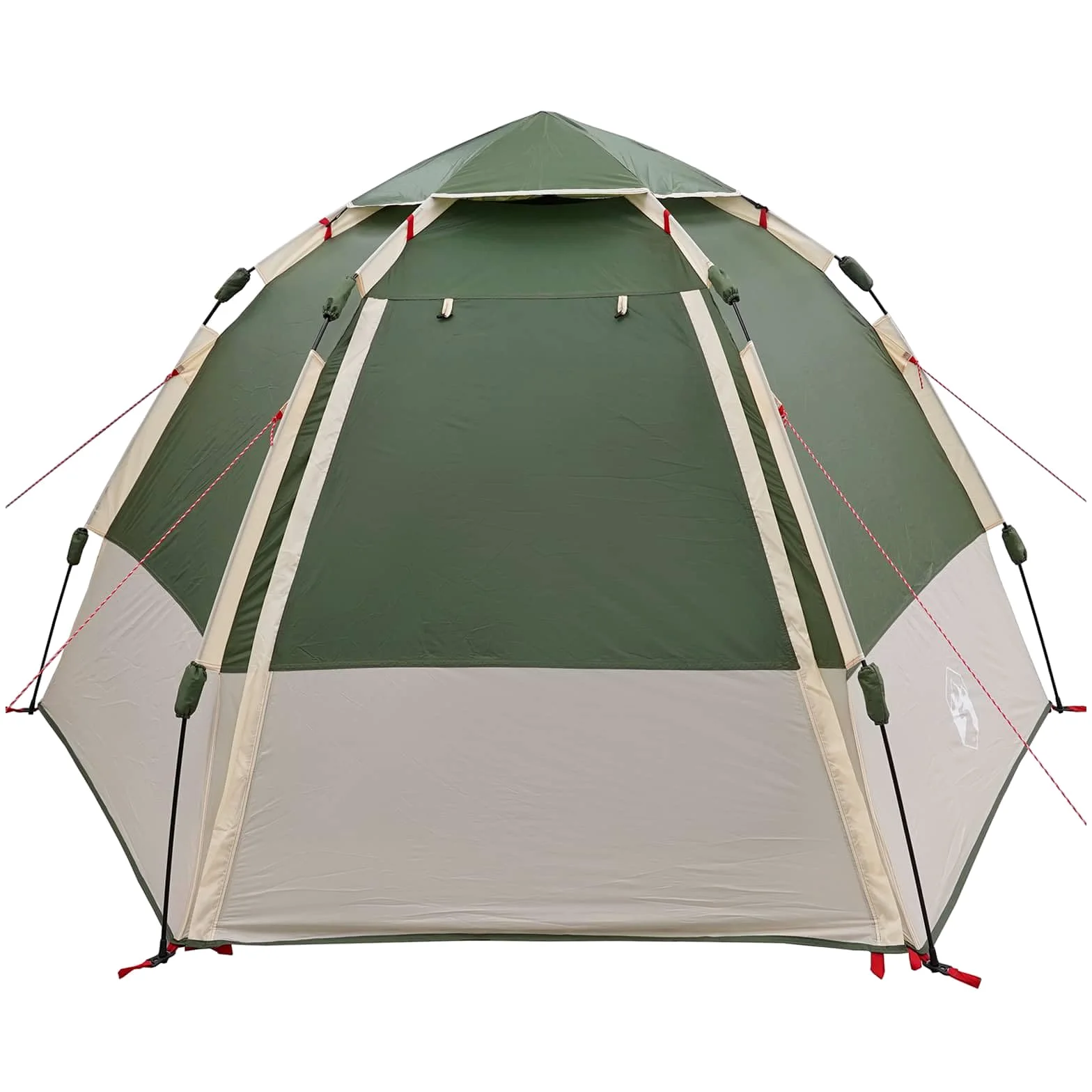 Tienda de campaña instantánea con Mosca para 4 Personas, de liberación rápida, Color Verde, para Exteriores, Ligera, fácil de Instalar, Adecuada para Picnic Familiar, Pesca, Senderismo