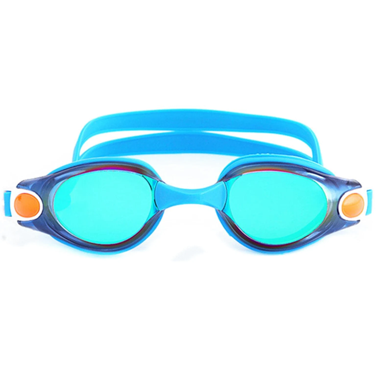 gafas, Gafas de natación for hombres y mujeres, antivaho, con prescripción UV, impermeables, silicona, ajustables, for piscina, for adultos, gafas buceo