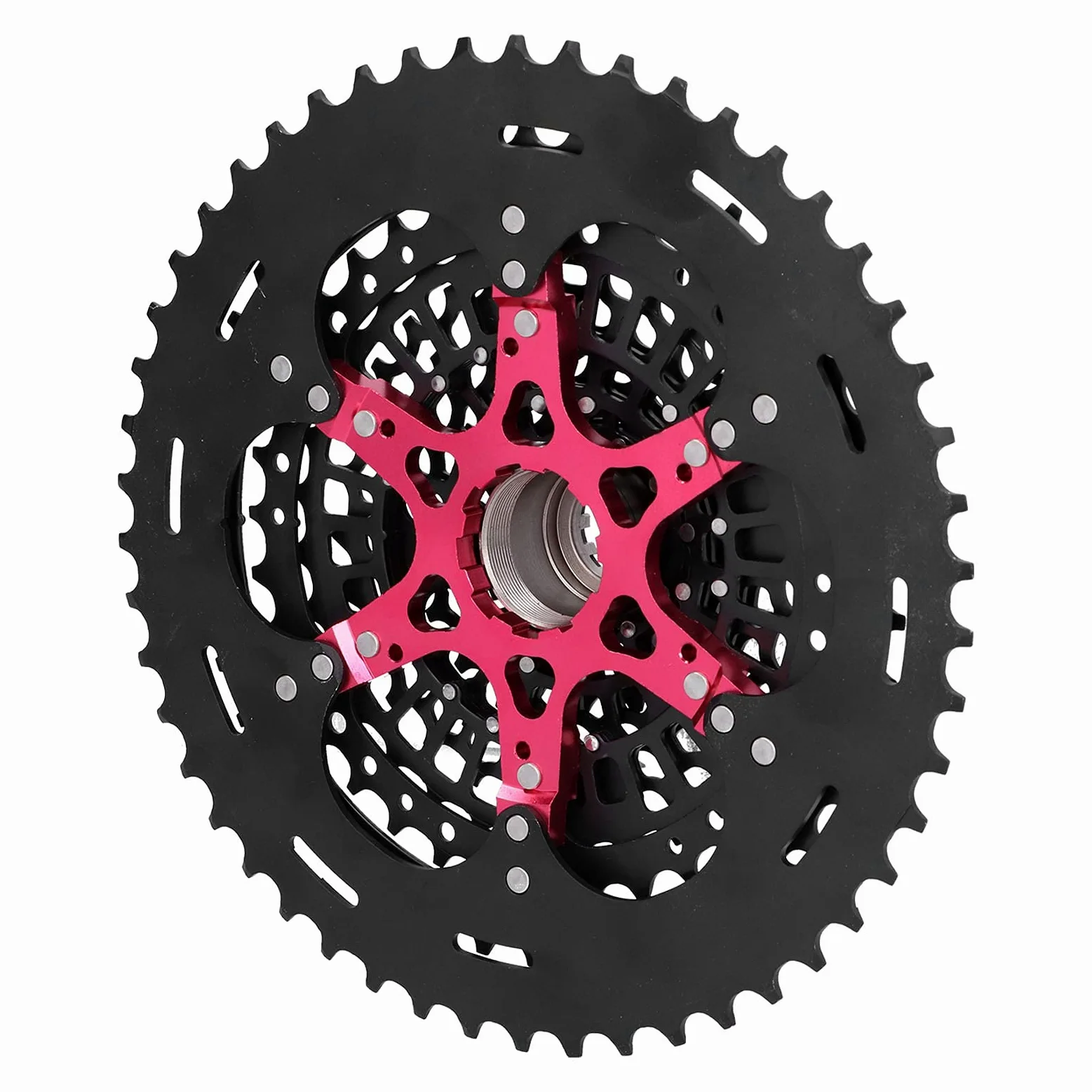 aqxreight Cassette de Aleación de Aluminio para Volante de Bicicleta de 12 Velocidades, Accesorio del 9 50T Xd para Conducción Silenciosa