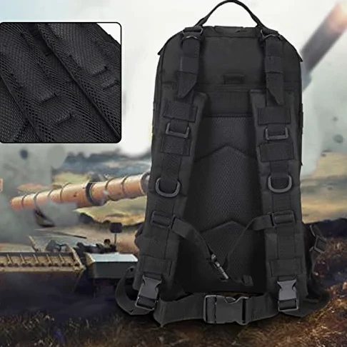 Mochila de senderismo 20L-25L Hombres Mochila militar táctica Mochila Camping Senderismo Trekking Bolsa de camuflaje Mochila táctica del ejército militar al aire libre (Capacity : 20L, Color : 8)