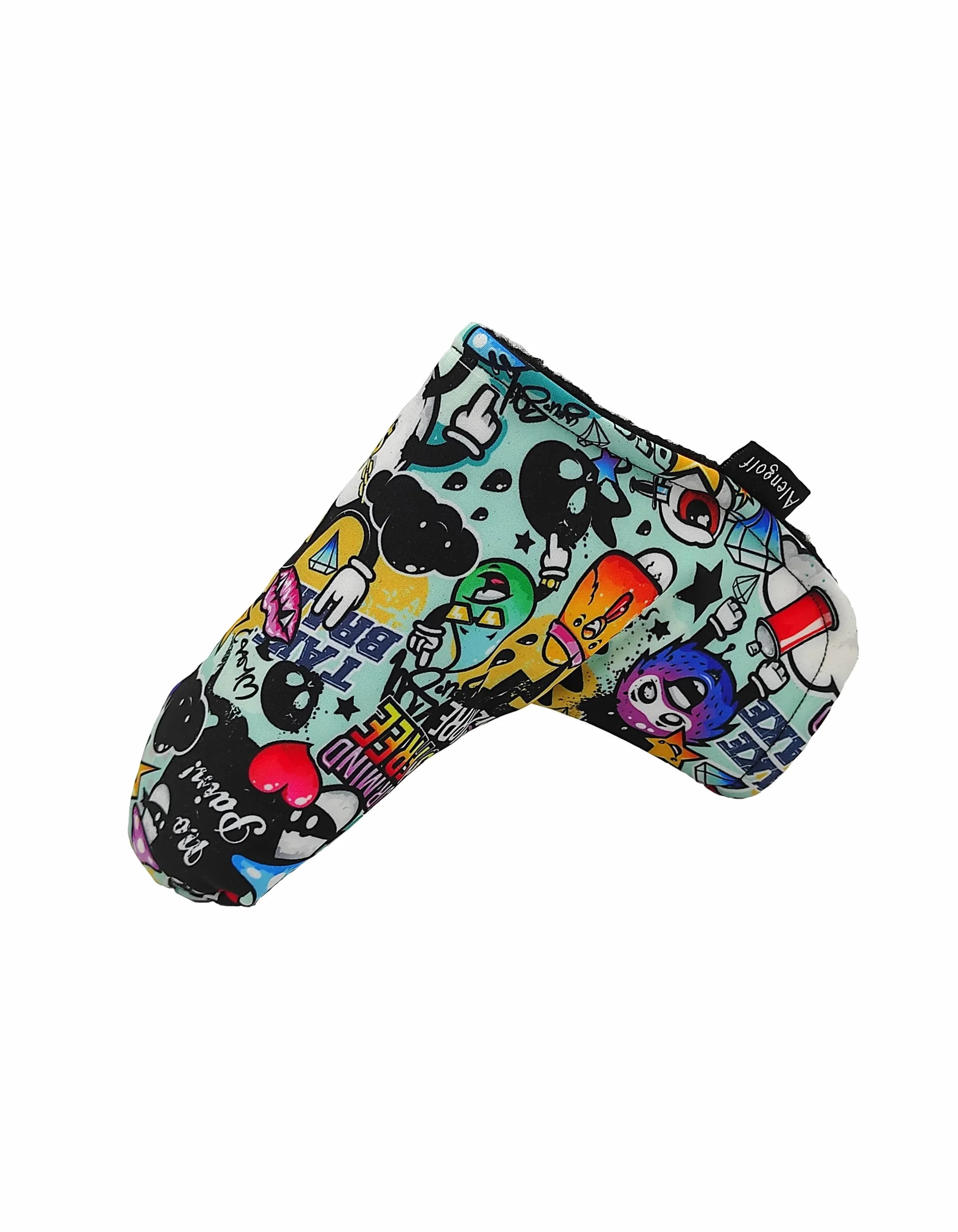 Funda Golf para Putt Graffiti Impermeable | Hecho en España | con Imán | Impermeable