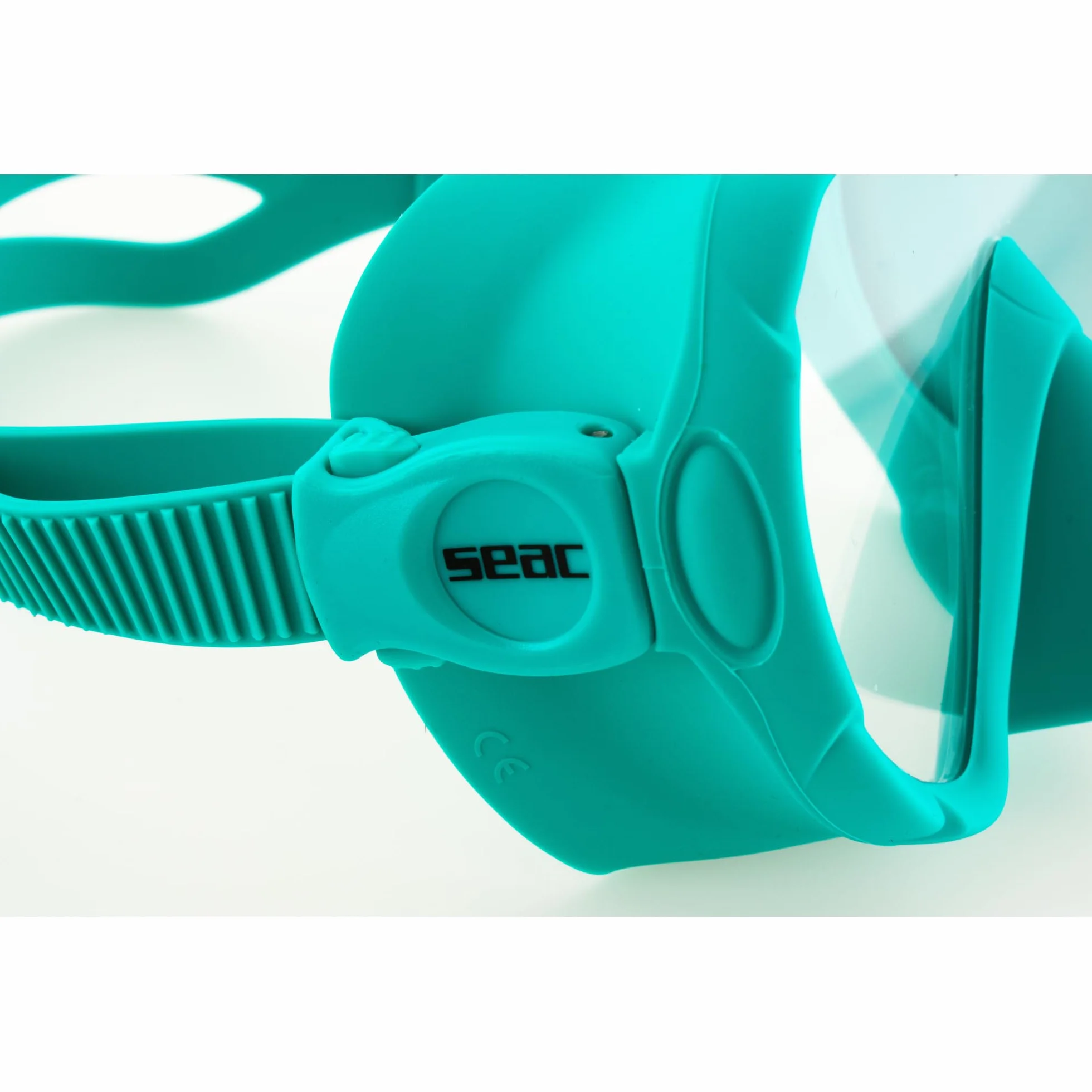 SEAC X-Frame - Máscara de Buceo Frameless de Silicona con Monolente de Vidrio Templado | Visión Nítida y Estabilidad Bajo el Agua, Volumen Reducido | para Buceo y Snorkel – Made in Italy