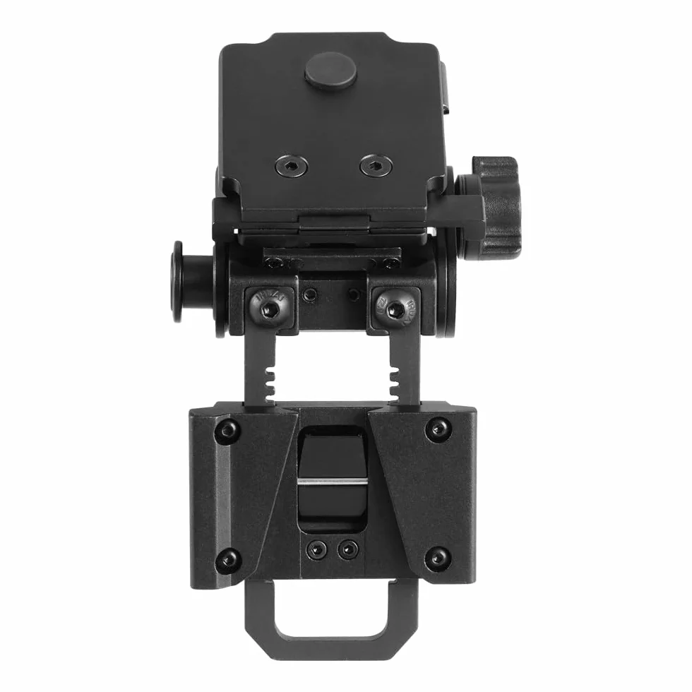 Nightfox Soporte de casco N247 para sistemas de cola de milano, aluminio, totalmente ajustable, compatible con Prowl, Swift 2 y otros NVG