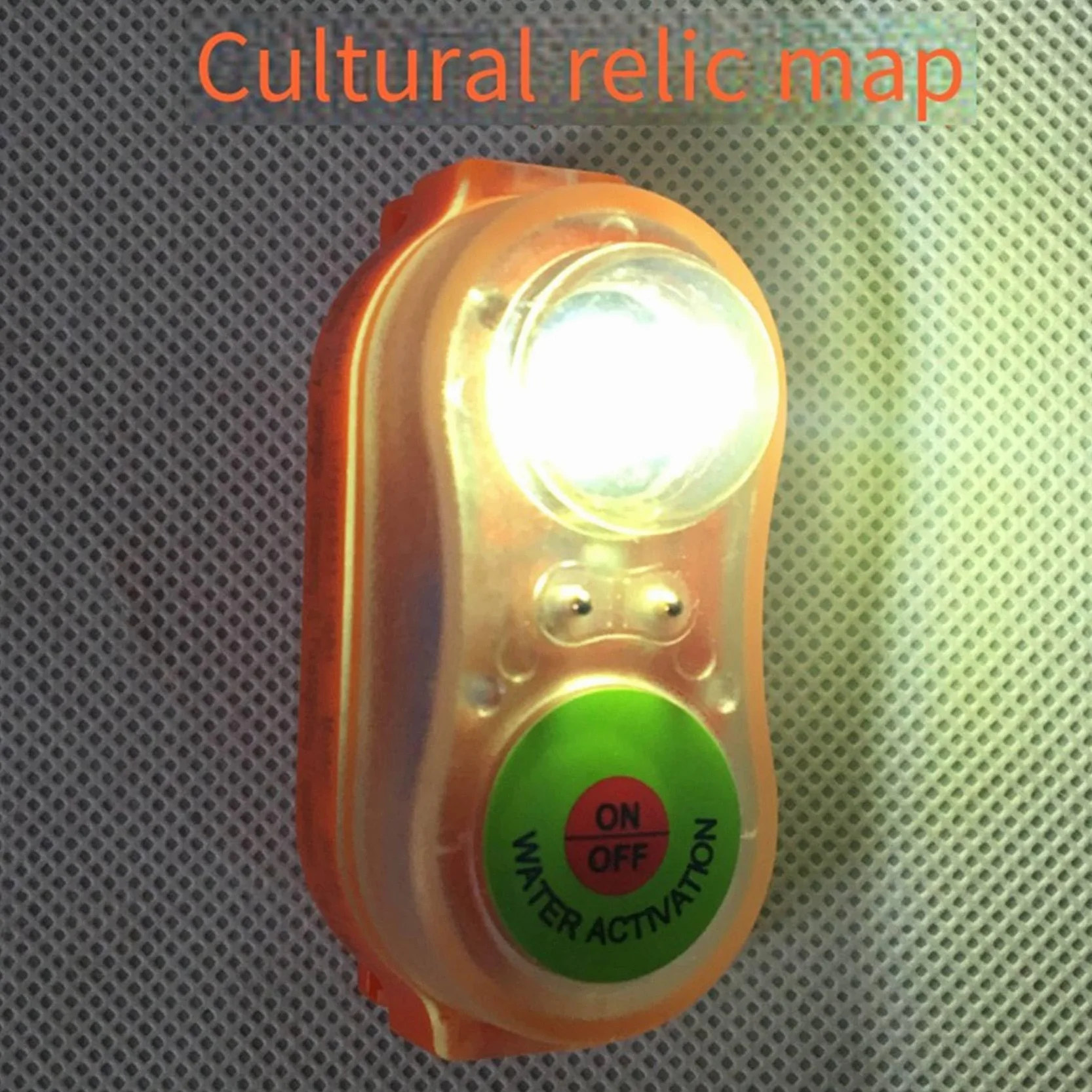 Chaleco de rescate (6 unidades, luz LED, chaleco de rescate Flash, para supervivencia de emergencia en agua
