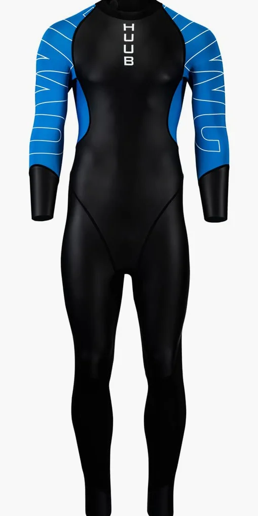 Huub Mens Open Water Collective Wetsuit OWCBL - Black/Blue -