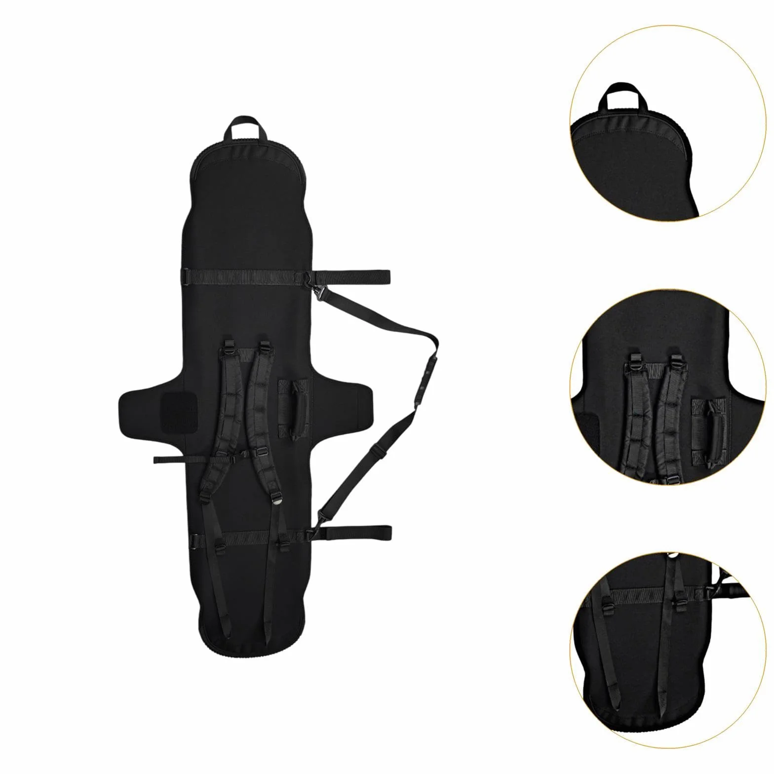 kowaku Funda Protectora para Snowboard, Funda Protectora para Tabla de esquí, Mochila portátil Sbr, Funda de Transporte de Neopreno, Bolsa para Snowboard