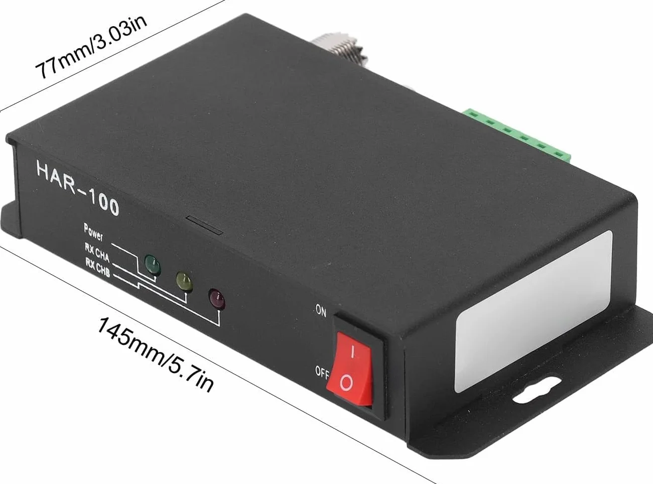 Receptor AIS HAR-100 con interfaz RS232/RS422, receptor AIS de doble canal, receptor GPS sensible y preciso para navegación marina y seguridad