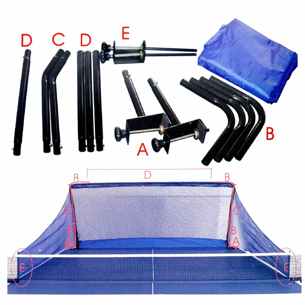 captura | Red plegable colección pelotas tenis mesa – Robot automático | portátil para entrenamiento múltiples pelotas entrenamiento para una sola