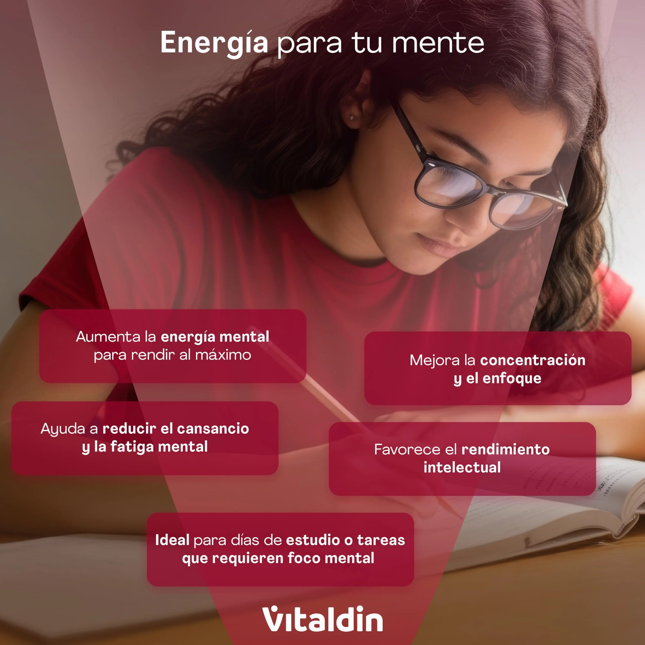 VITALDIN Energy Gummies Veganas Sin Azúcares Añadidos con Ginseng Guaraná Cafeína Taurina Vitaminas B 70 gomas