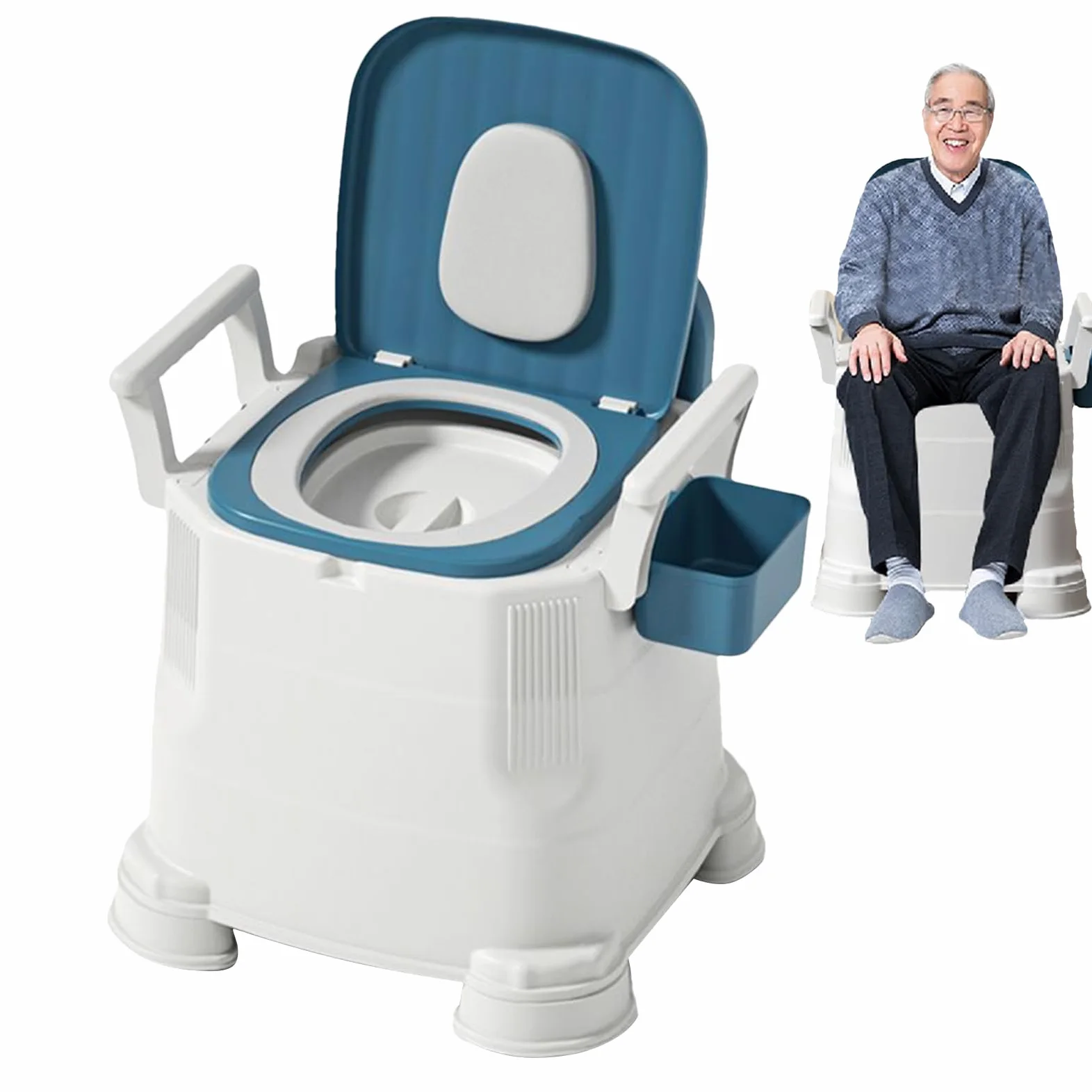 Inodoro Portátil Sellado Fácil Entrenamiento Niños | Orinal Entrenamiento Infantil Para Ancianos, Embarazadas, Niños, Interior, Exterior, Hogar Y Camping, Portátil, Fácil
