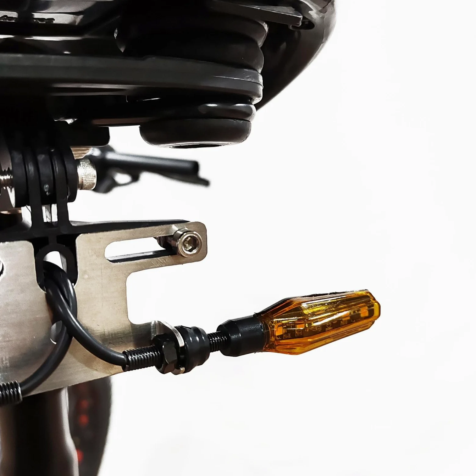 Luz de bicicleta izquierda y derecha, luces de giro impermeables, luz de alarma para bicicleta eléctrica de 24 V, 36 V, 48 V, 52 V