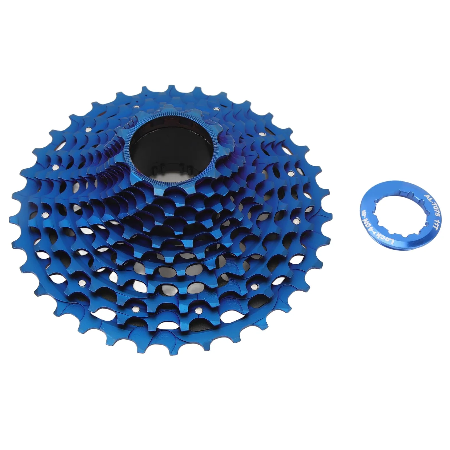 Cosiki Casete de 12 Velocidades, Casete de Bicicleta de Diseño Hueco de Acero de Alta Resistencia Silencioso para Reemplazo