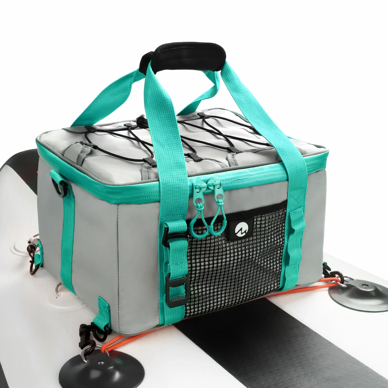 Enfriador de tabla de remo, bolsa de cubierta para tabla de remo con abridor de botellas desmontable, accesorios de tabla de remo, bolsa de refrigeración para playa, camping, kayak, viajes
