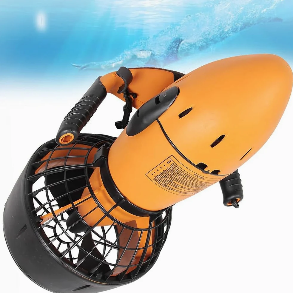 Scooter Submarino Scooter Subacuático Inteligente De Doble Velocidad Impermeable para Piscina y Tabla de Surf a presión Equipo de Piscina de Aventuras