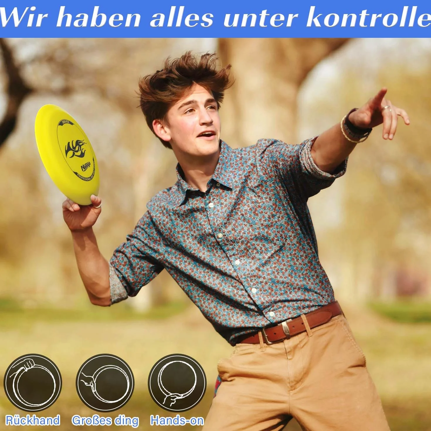 Juego de 6 discos de golf profesionales para adultos y niños