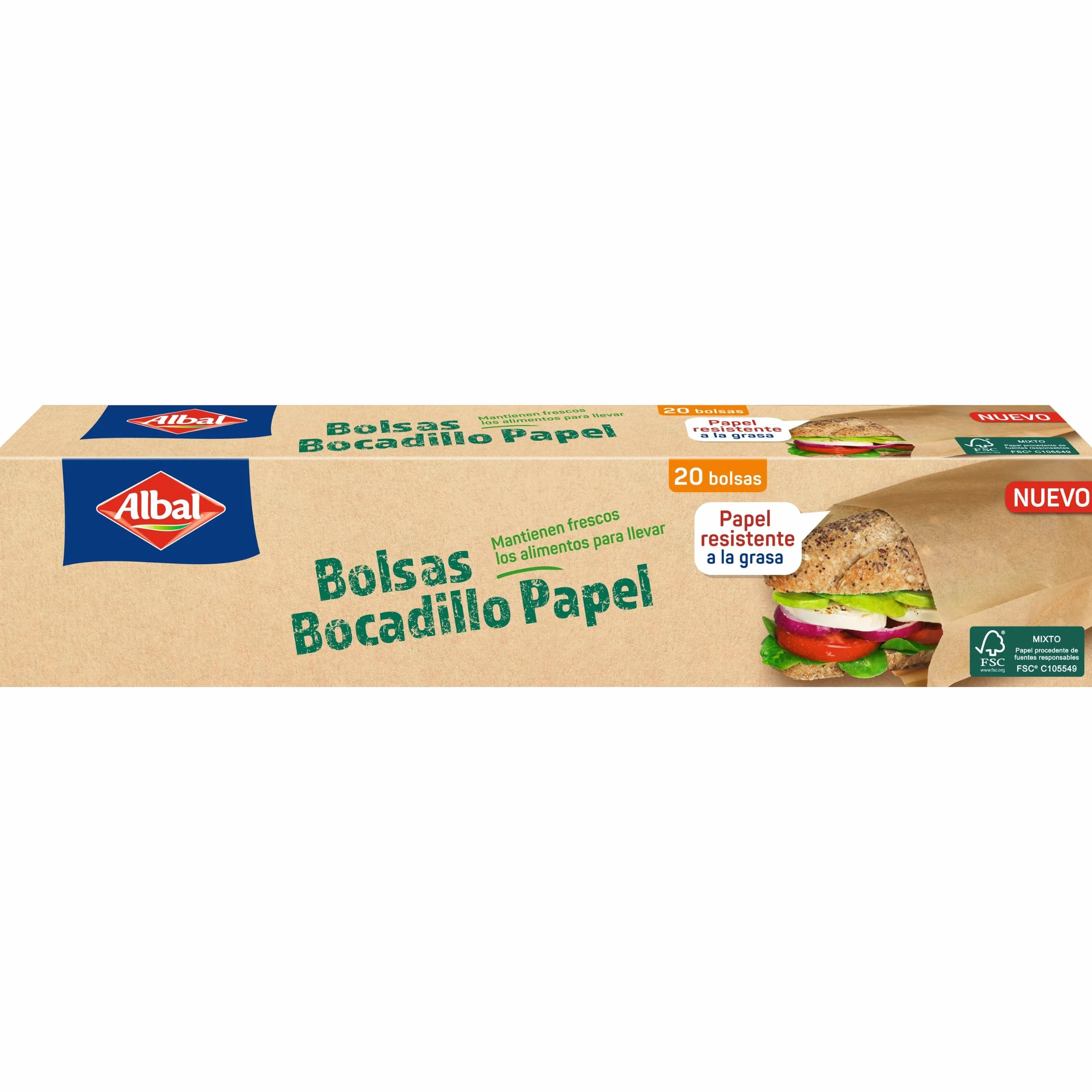 Bolsas de Papel para Bocadillo Albal®