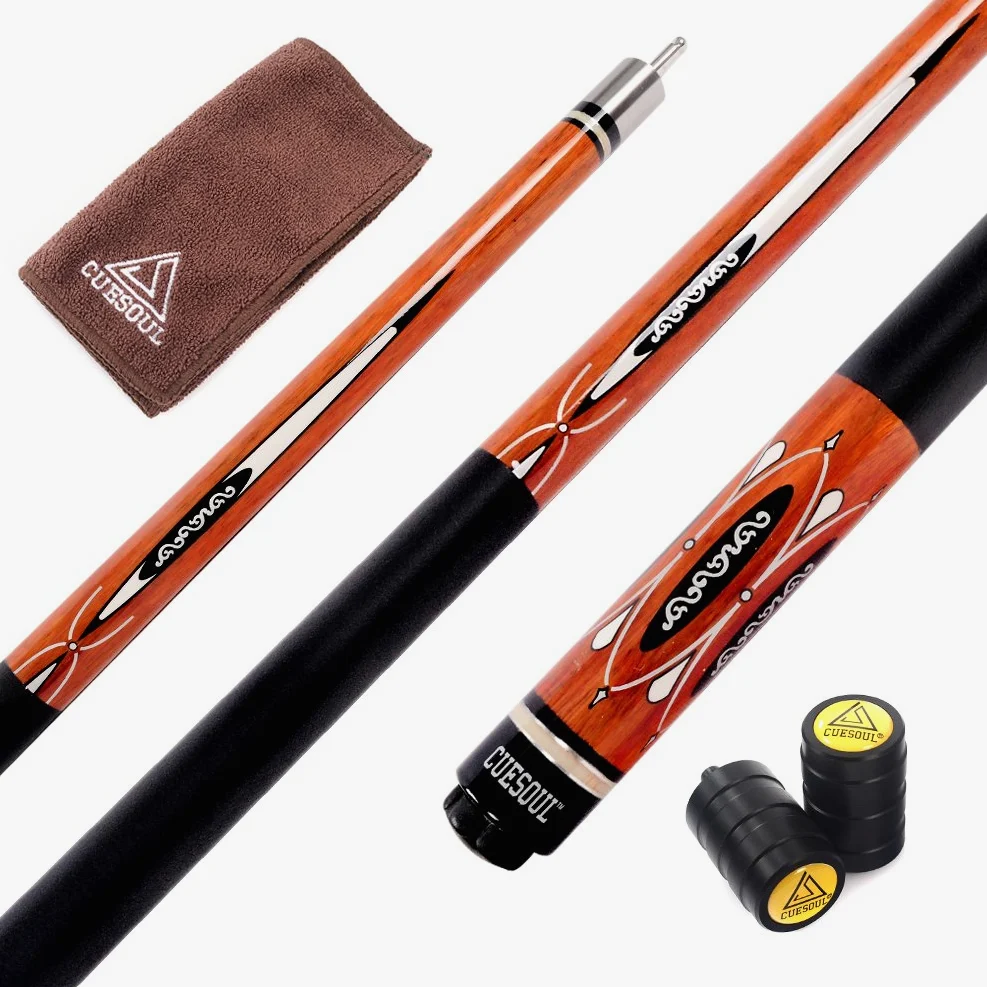 CUESOUL 57 Pulgadas Taco de Billar con 13mm Consejos Cue (CSPC032)