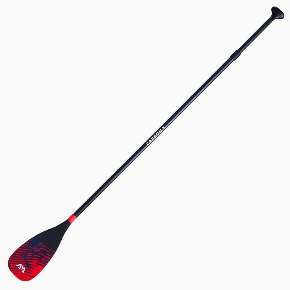 AQUA MARINA CARBON Y CARBON Y CARBON WY - Pala de carbono para tabla de surf de remo de 180-240 cm (3 secciones) B0304613