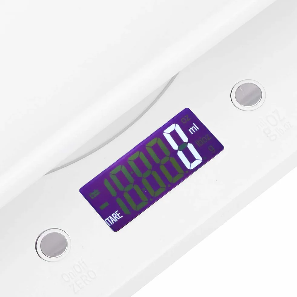 Báscula de Pesaje para Bebés 10 Kg 1 G Digital para Cachorros Perros Gatos Pequeños Electrónica de Cocina