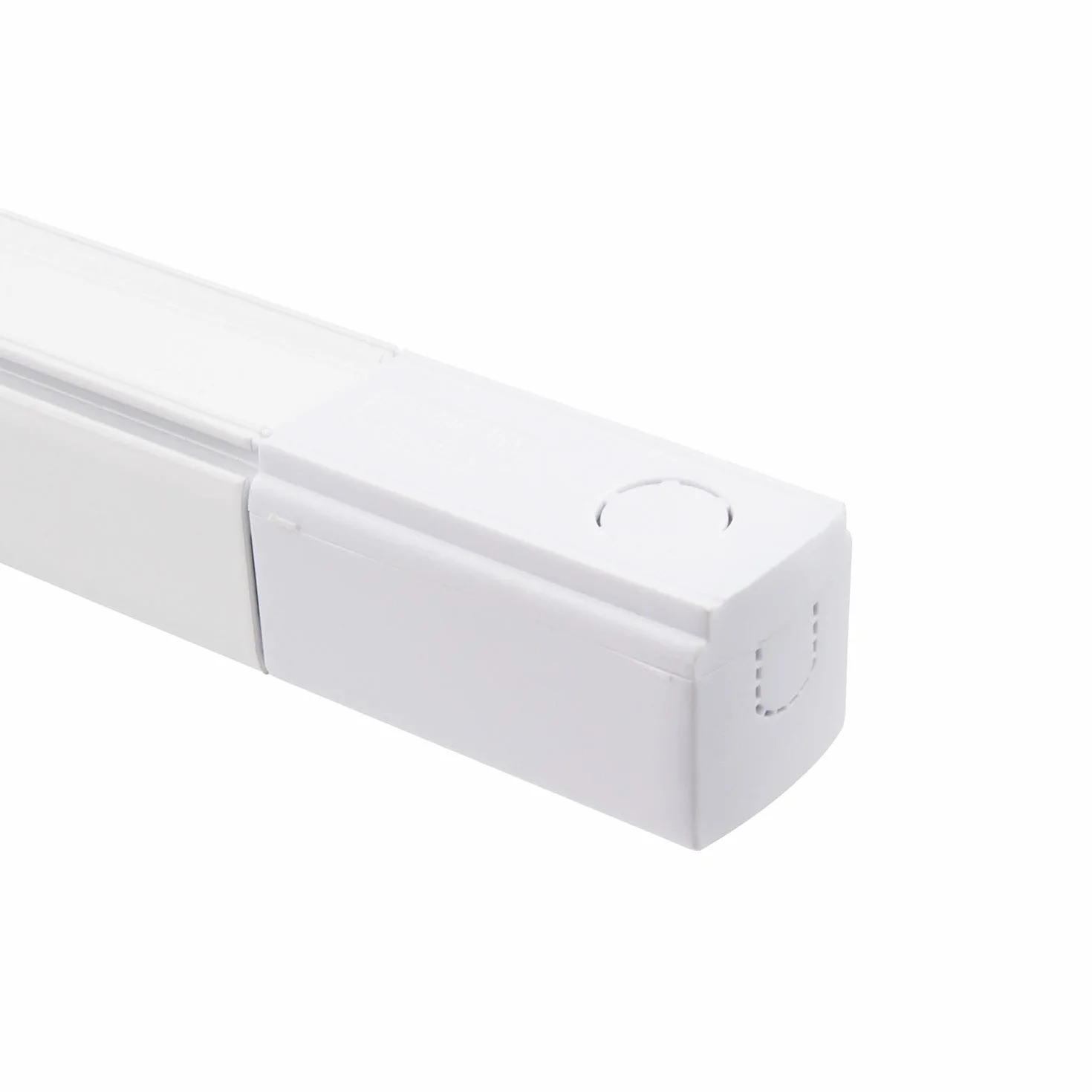 LEDKIA LIGHTING Carril Trifásico Aluminio 2 Metros Blanco para Focos LED