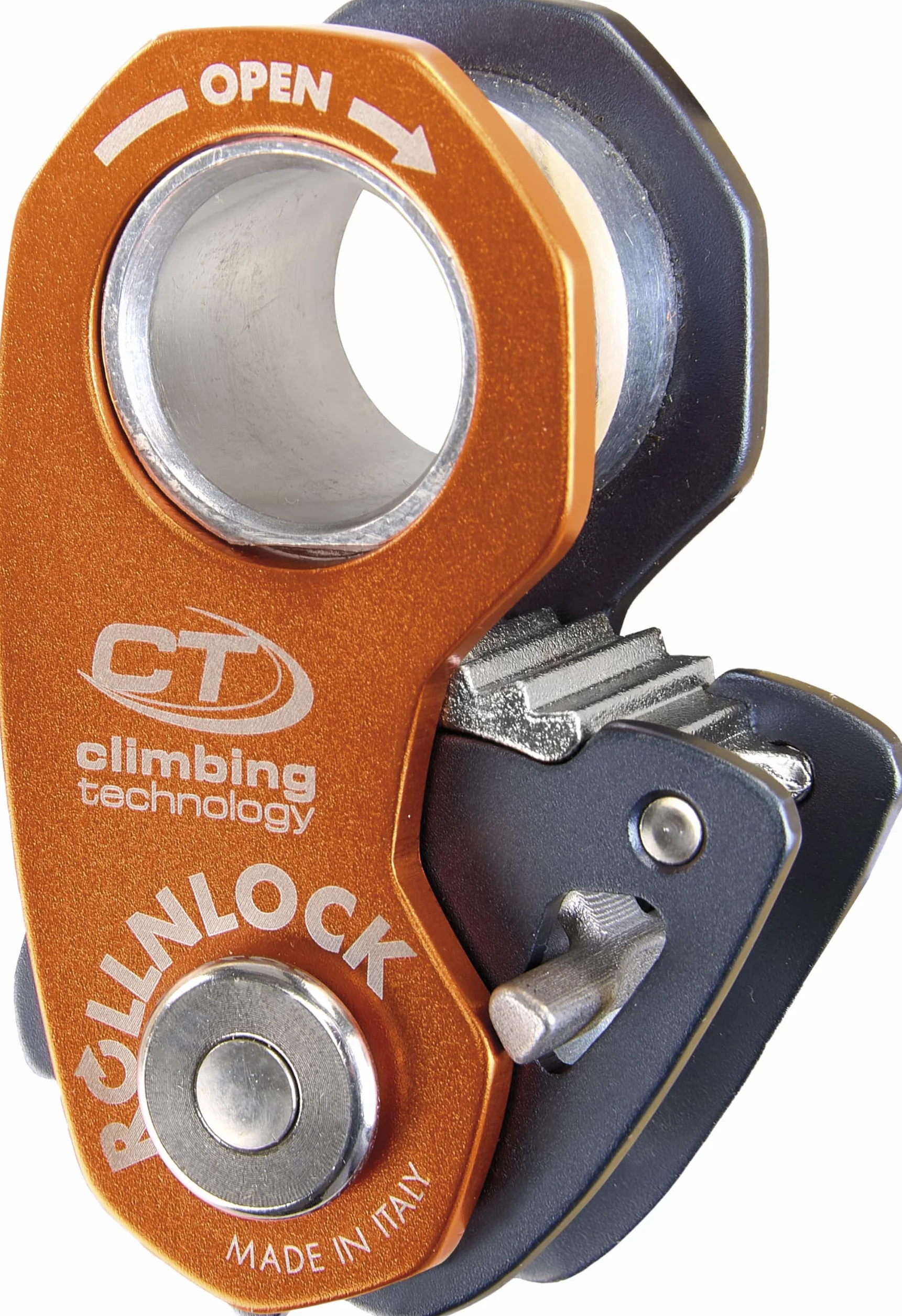 Climbing Technology Rollnlock Bloqueador Unisex Adultos Antracita Naranja