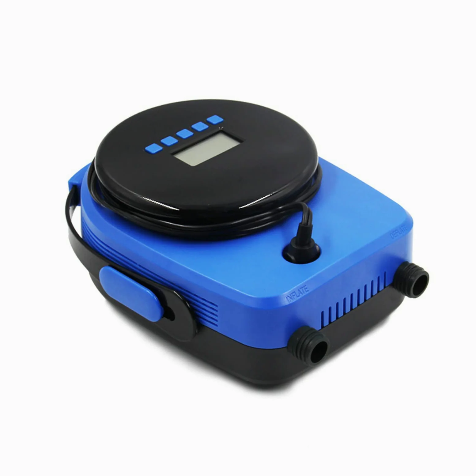 Sup de Alta presión - Bomba de Aire eléctrica con Sistema de enfriamiento Activo de 20 PSI Inflación Inteligente de Dos etapas y para Tabla de Paddle, Tienda Inflable, Barcos, Piscina