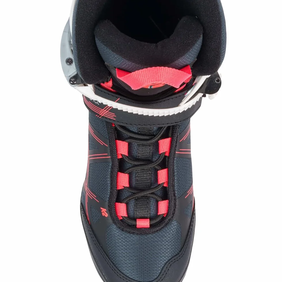 K2 Skates Damen Schlittschuhe Alexis Ice FB, Gris - Rosa, 25G0610